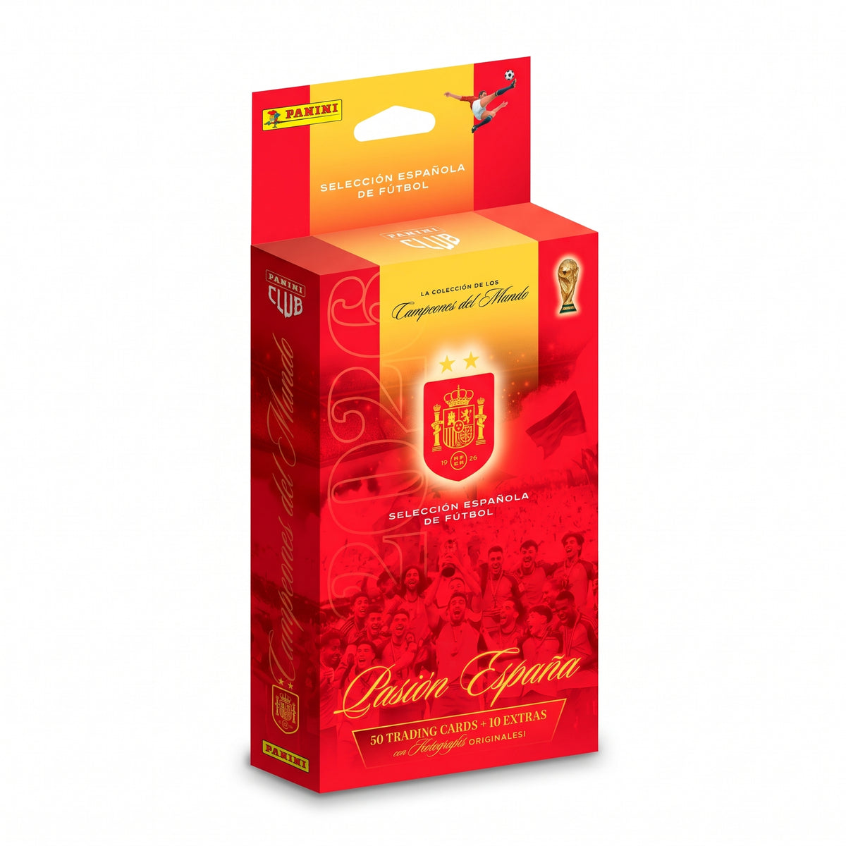 Panini Club Pasión España 2026 Official Trading Cards Box – World Champions Edition (60 Cards)