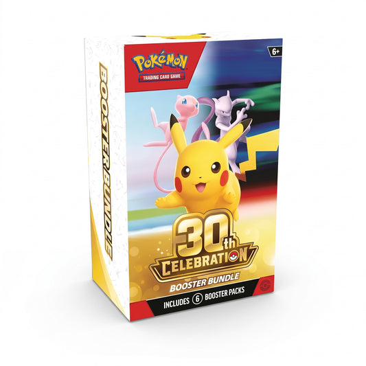 Pokémon TCG: 30th Anniversary Celebration – Booster Bundle (6 Packs) [Spanish Edition]