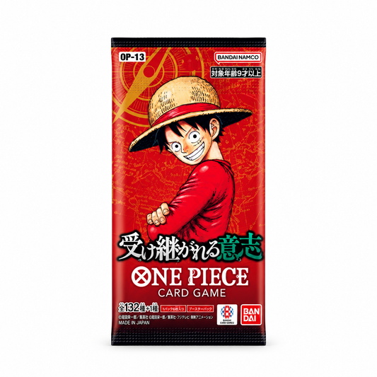 One Piece TCG: Booster Pack - Carrying on His Will [OP-13] (Japanese 3rd Anniversary Edition)