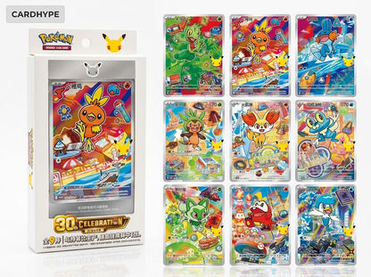 Pokémon TCG: 30th Anniversary Celebration – Original Partner Card Set (Vol. 1, 2 & 3) [Simplified Chinese]