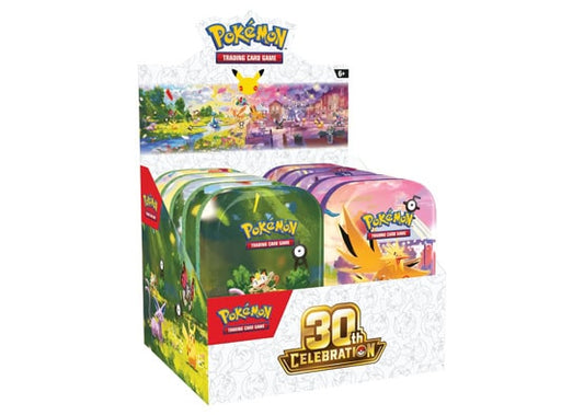 Pokémon TCG: 30th Celebration Mini Tin – Spanish Edition (Random Art)